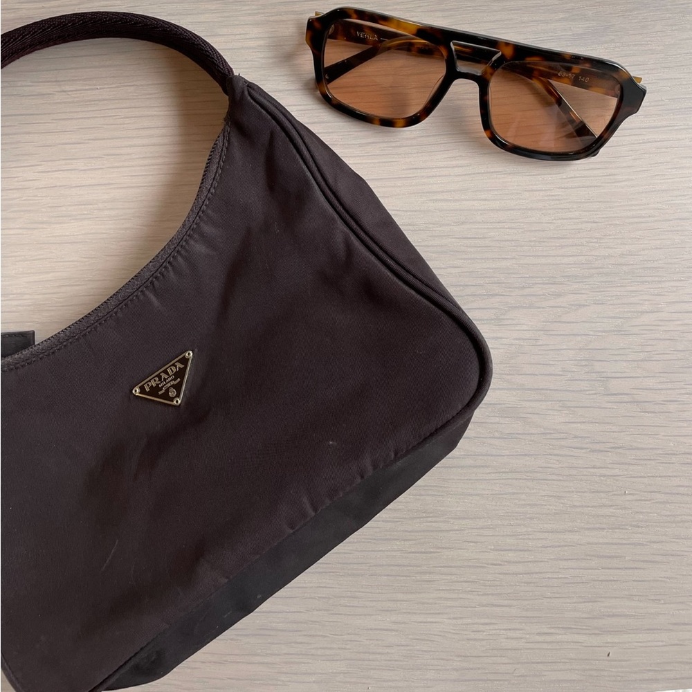 Authentic Brown Prada mini bag